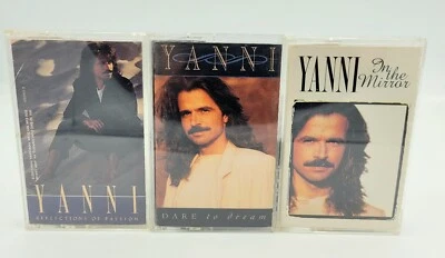 Yanni Lot of 3 Cassette: Reflections of Passion & More (May-1990, Private Music) - Image 1 of 4