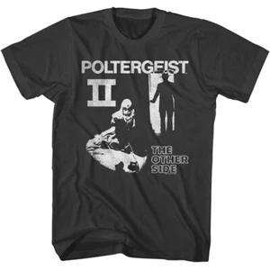 Poltergeist 2 Horrorfilm Die andere Seite Mann mit Hut Silhouette Herren T-Shirt - Bild 1 von 5