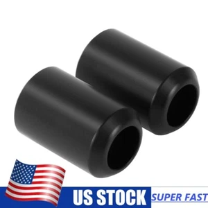Universal Motorcycle Nylon Highway Crash Bar End Rubber Falling Protection  - Picture 1 of 6