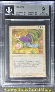 MTG Limited Edition Alpha 1993 Karma BGS 9.0 MINT Old School 93/94 - Picture 1 of 6