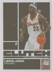 Donruss Elite #2 2009-10 LeBron James Clutch Performers - Imagen 1 de 2