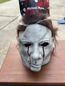 Geist Halloween Michael Myers Latex Vollmaske - Halloween II "BRANDNEU" - Bild 1 von 11