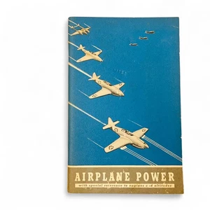 Airplane Power WWII Era Aviation Booklet – Jet Planes & Engine Altitudes - Imagen 1 de 5