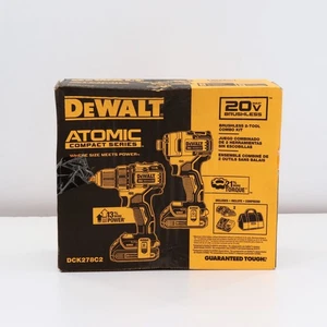 DEWALT DCK278C2 ATOMIC 20-Volt MAX Brushless Compact Combo Kit (PZ1004839) - Picture 1 of 5