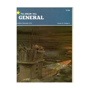Avalon Hill General Mag Vol. 15, #4 "U-Boot, Waterloo, PanzerBlitz" Mag sehr guter Zustand - Bild 1 von 1