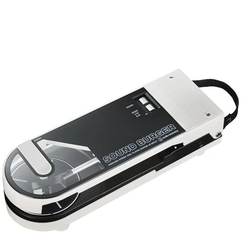 Platine vinyle Bluetooth portable Audio-Technica Sound Burger AT-SB727 WH NEUVE - Photo 1/4