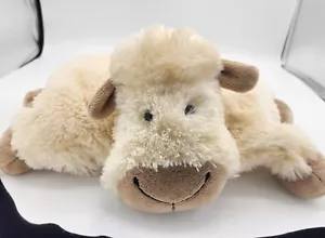 Jellycat SMALL Truffle Sheep Plush 14" Travel Pillow Animal Ivory Weighted - Picture 1 of 5