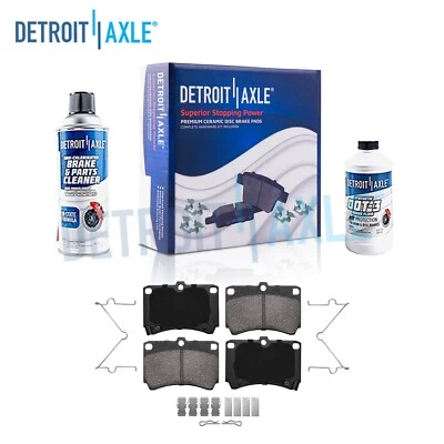 Front Ceramic Brake Pads Kit for Ford Aspire Escort Kia Rio Mazda 323 Protege — 第 1/4 张图片