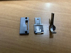 1 set Durkopp Adler 541 Throat plate + Feed dog + Needle plate - Picture 1 of 2