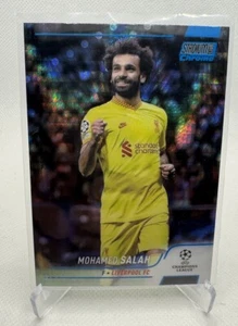 Topps Stadium Club Chrome UCL 21/22 - Mohamed Salah Blue Prism Liverpool FC - Bild 1 von 2