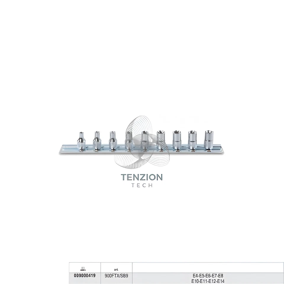 Set 9 Chiavi A Bussola Torx 1/4" E4-E14 - Beta 900FTX/SB9 - Immagine 1 di 1