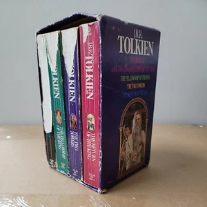 The Lord Of The Rings Box Set Four Books First Ballantine Books Ed 1965 - Imagen 1 de 4