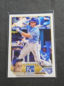2023 Topps Series 1 Michael Massey Vintage Stock Parallel /99 RC Royals #167