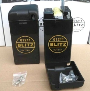 Motorrad Batterie Blitz 6V 12Ah EMW BMW R35 R51 R12 R71 R66 R61 R4 NSU Zündapp - Bild 1 von 1