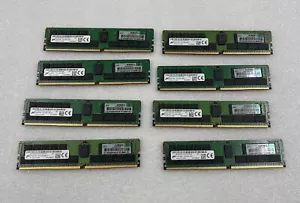[LOT 8 PCS] MICRON 32GB 2RX4 PC4-2400T MTA36ASF4G72PZ-2G3D1QK RAM HP 809083-091 - Picture 1 of 6