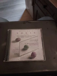 RZ HURLEY'S LOGIC CD-ROM LEARNING LOGIC 3.0 AND LOGIC COACH 4.0 BRAND NEW SEALED - Imagen 1 de 2