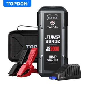 TOPDON JS2000 Portable Car Jump Starter 12V Car Battery Power Bank 2000A AU - Picture 1 of 12
