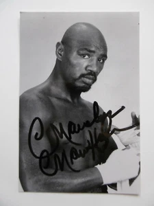 Marvelous Marvin Hagler Autogramm signed 10x15 cm Bild s/w - Picture 1 of 1