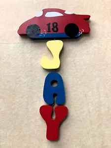 Kids Primary Colar Wall Sign for Names: Jay, AJ or Ajay - Picture 1 of 6