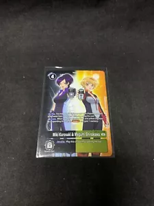 Miki Kurosaki & Megumi Shirakawa - Box Topper BT13-101 - Royal Knights Digimon - Picture 1 of 2