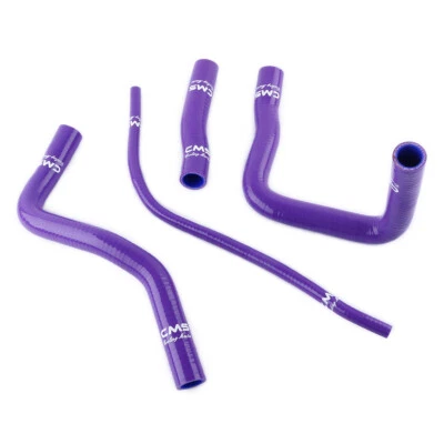 Purple Silicone Radiator Coolant Hose Kit for 2001 - 2004 Suzuki GSXR 1000 Foto 1 de 4