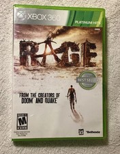 Rage PLATINUM HITS Xbox 360 One Ser X  BACKWARD COMPATIBLE Video game  Tested