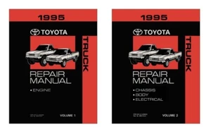 1995 Toyota Truck Shop Service Repair Manual Book - Bild 1 von 1