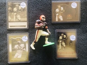 Jim Brown Custom Starting Lineup W/4-Cards