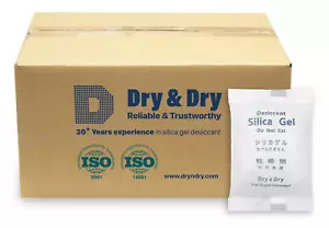 200g X 100 EA High Quality Pure Reusable Silica Gel Desiccant - Picture 1 of 9