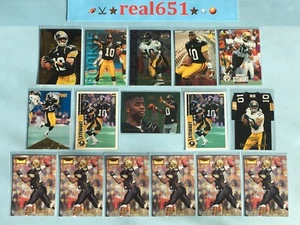 Lotto x 16 KORDELL STEWART 1995~1996 | Rookie | Ultra Xtra Flair SP + Steelers RC - Foto 1 di 10