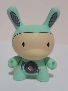 Kidrobot Boombox Dunny 3" Blue 3D Retro Exclusive DesignerCon Dcon 17 Juan Muniz - Picture 1 of 4