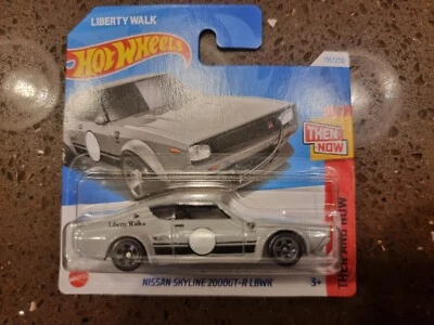 Hot Wheels H4K 191 NISSAN SKYLINE 2000GT-R LBWK grey 2024 191/250 K Case - Image 1 of 2