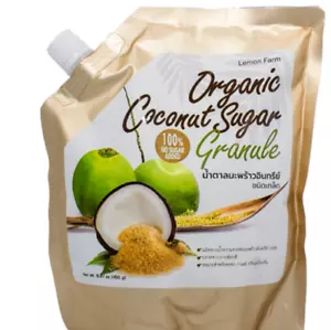 Organic Premium 100% Coconut Sugar Low Glycemic Natural No Additive 15.87 Oz. - Picture 1 of 20