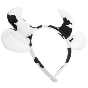 Cow Ear Headdress Animal Cosplay Headband Ears Headbands for Women - Picture 1 of 12