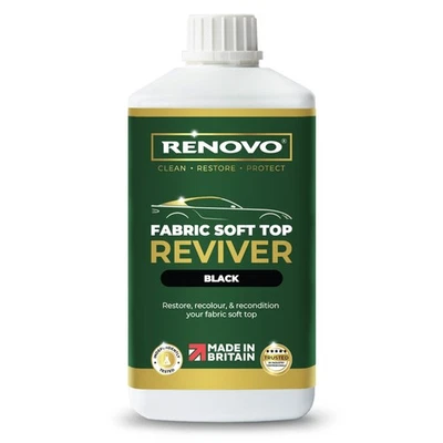 Renovo - Fabric Soft Top Reviver - Black - 1 Litre - Image 1 of 4