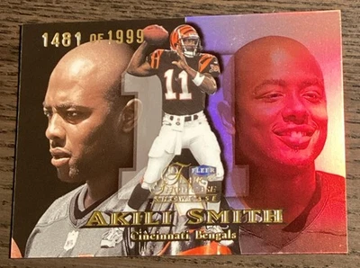 1999 Flair Showcase /1999 Akili Smith #189 Rookie RC Cincinnati Bengals! - Image 1 of 2