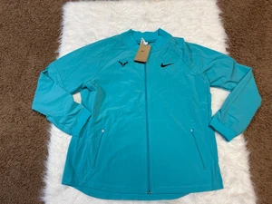Nike Court Dri-Fit Rafa Nadal Full Zip Men's Size XL Jacket DV2885-345 - Picture 1 of 7