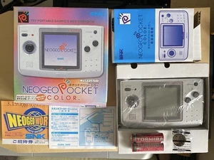 NEOGEO POCKET Platinum Silver New Unused Valuable Rare - Picture 1 of 5