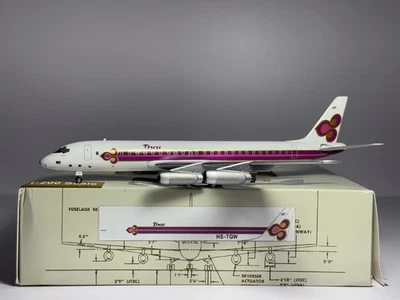 Aeroclassics 1:200 Thai Airways Douglas DC-8-30 HS-TGW 1970s scheme AC219894 - Image 1 of 2