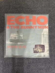 ECHO & THE BUNNYMEN Seven Seas 1984 7" vinyl single All You Need Is Love 45 - Picture 1 of 4