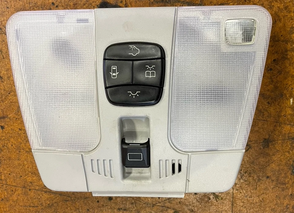 1998-2003 Overhead Dome Light (Gray)  OEM c43 W202 C280 C240 - Image 1 of 4