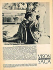 Publicite Advertising  1965   Vison Saga   Boutique Fourrure