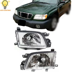 Faros halógenos diestro+derecho para Subaru Forester L S Base Sport 2001-2002 faros - Imagen 1 de 7
