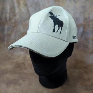Moosehead Lager 1867 Hat Cap Adjustable Tan Baseball Moose Beer Brewery Ale - Picture 1 of 10