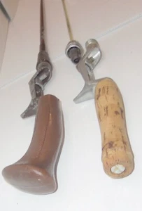 2 Vintage Keystone 1-Piece Fiberglass Casting Rods - 48” & 65” - Picture 1 of 23