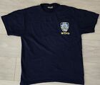 Official NYPD City Of New York Police Department MEDIUM T-Shirt Stitched Logo