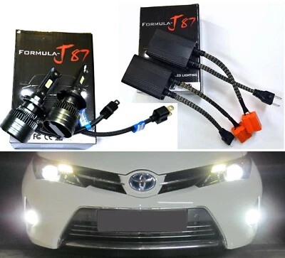 LED G8 Canceler H7 4300K Stock Two Bulbs Head Light High Beam Replace Upgrade OE - Image 1 of 4