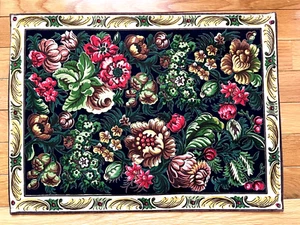 April Cornell NEW Placemats Set of 4 Victorian Style Floral 19”x14” Vintage 2000 - Picture 1 of 4