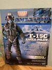 F-15C Eagle Pilot Elite Force "12 In Figure Nrfb! - Free Shipping!