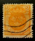 Sweden-1910/1919-2 ruda pomarańczowa/żółta-Używany